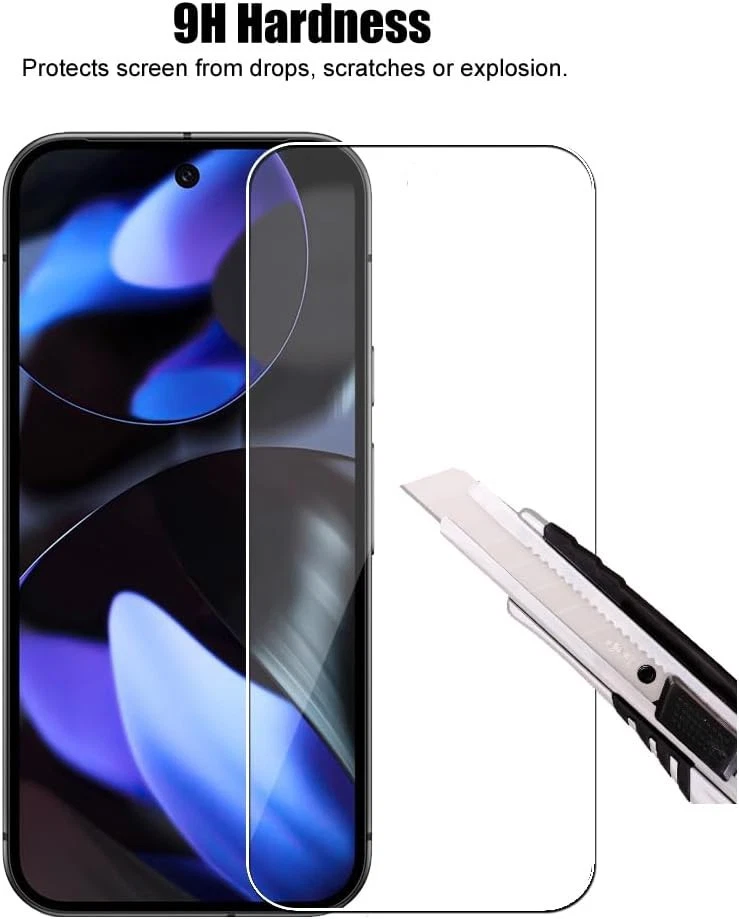 For Google Pixel 10 9a 8a 8 7a 7 6 9 Pro XL HD Tempered Glass Screen Protector - Image 4 of 4