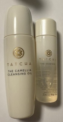 Neu TATCHA THE CAMELLIA CLEANSING OIL 50ml  & THE ESSENCE 25ml