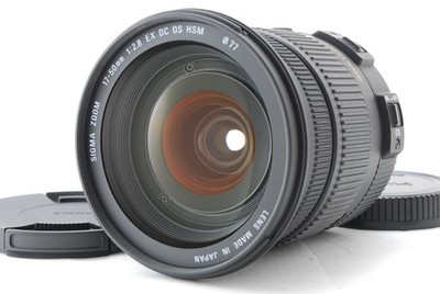 [Almost Unused] Sigma AF 17-50mm f/2.8 EX DC OS For Canon HSM Mount From JAPAN