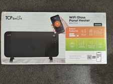 TCP Smart 2000W Wi-Fi Panel Heater Black Glass