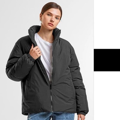 Build Your Brand Ladies Loose Puffer Jacket BY383 Damen Jacke NEU