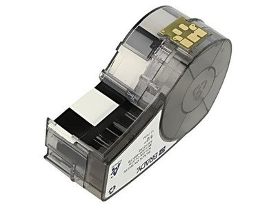 M21-500-499-TB Band 12,7mm 4,88m weiss Zeichenfarbe: schwarz selbstklebend BRADY