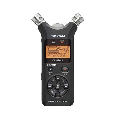 TASCAM DR-07MKII VER2 PCM Recorder, 24bit/96kHz, praktisch für Musik, ASMR & ...
