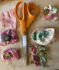 Junk Journal Scrappy Fabric Snippets