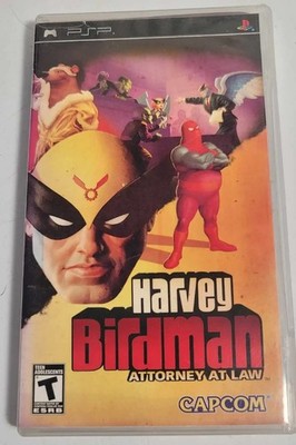 Harvey Birdman - PlayStation Portable (Psp) CIB - Untested