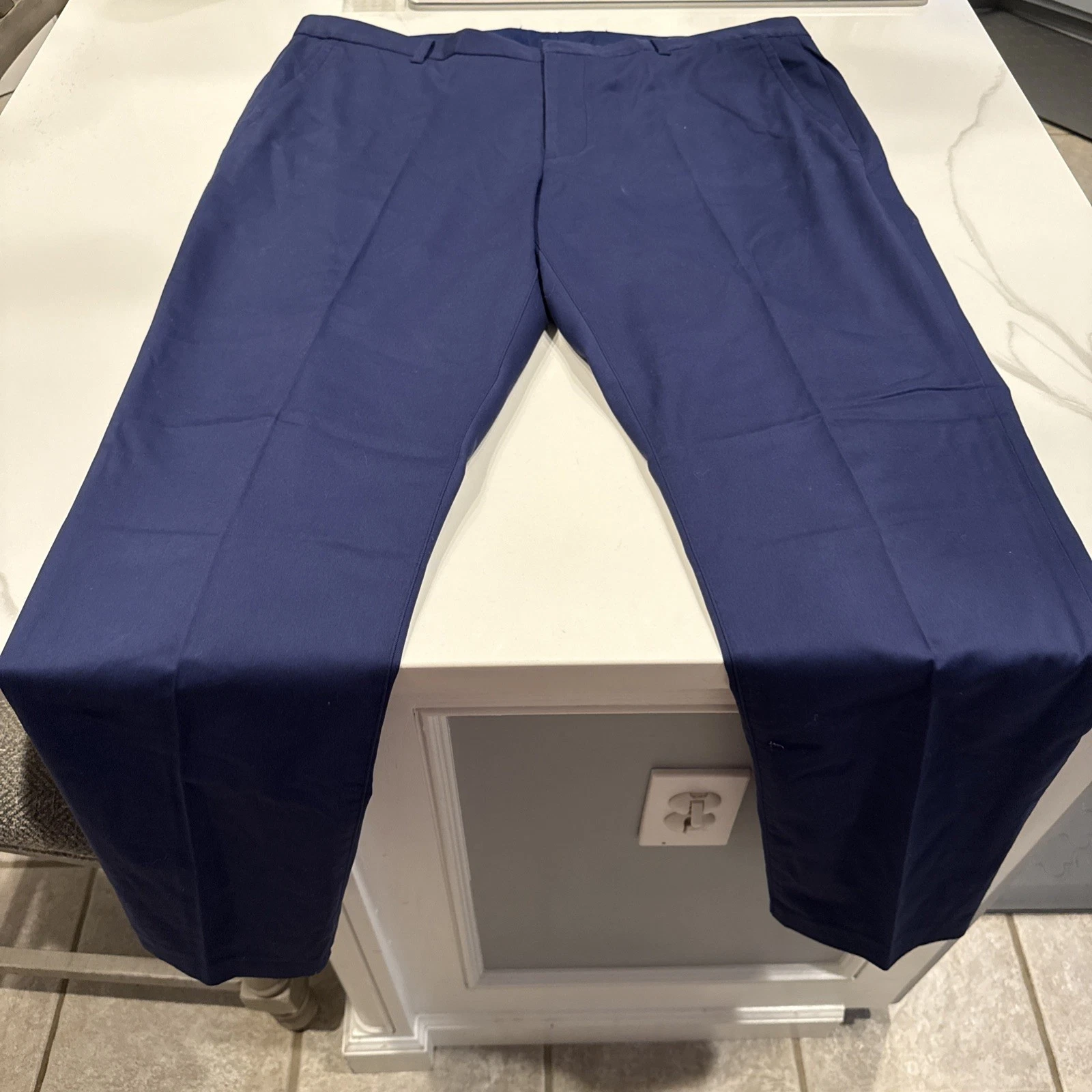 Bonobos Athletic Fit Size 38X32 Blue Monday Weekday Warrior Chino NWOT