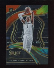 2023-24 Panini Select Tie-Dye Prizm #288 Victor Wembanyama Spurs RC Rookie /25