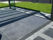 Terassenbodenplatten SELT EMPEROR Brooklyn RT Dunkelgrau Betonoptik