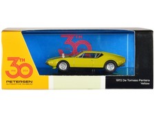 Paragon PA-55643 1/64 1972 De Tomaso Pantera Yellow "Petersen