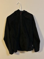 Quechua Oxylane Womens L Black Hooded Fleece ...