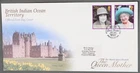 MayfairStamps British Indian Ocean Territory FDC 2002 Queen Mother Dual First Da