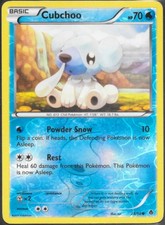 Cubchoo (28) Common Reverse Holo Emerging Powers 28/98 LP on eBay