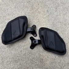 Profile Design F-22C Aluminum Armrest Kit w/ Pads, Hardware, Mounting Bracket  2