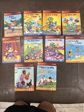 Lot of 10 Leap Frog Early Reading Series Leap Reader Interactive Books Vowels
