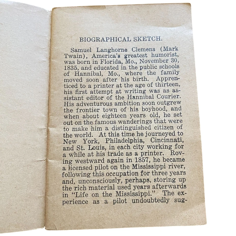 English As She Is Spoke By Mark Twain Peoples Pocket Series No. 166 - Image 4 of 4