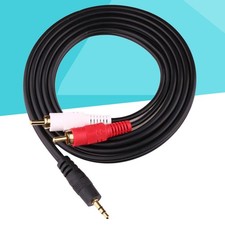 Audio Cable 3.5mm 5m Male to 2-Male Adapter Cable for Black 3.5 to