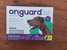 Onguard Flea Tick Prevention Dogs 89-132 lbs 6 months Per Box