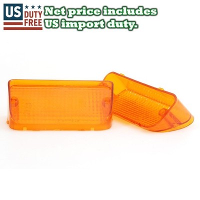FOR TOYOTA CELICA AMBER LEN FRONT BUMPER MARK LIGHT SET TA23 27 28 RA28 23 RT100