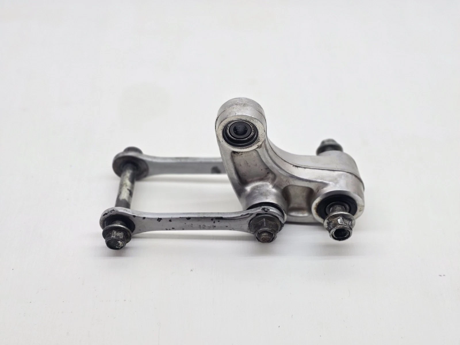 98-09 Kawasaki KX100 OEM Linkage Assembly Knuckle Arm Pull Rod Pivot 39007-1262