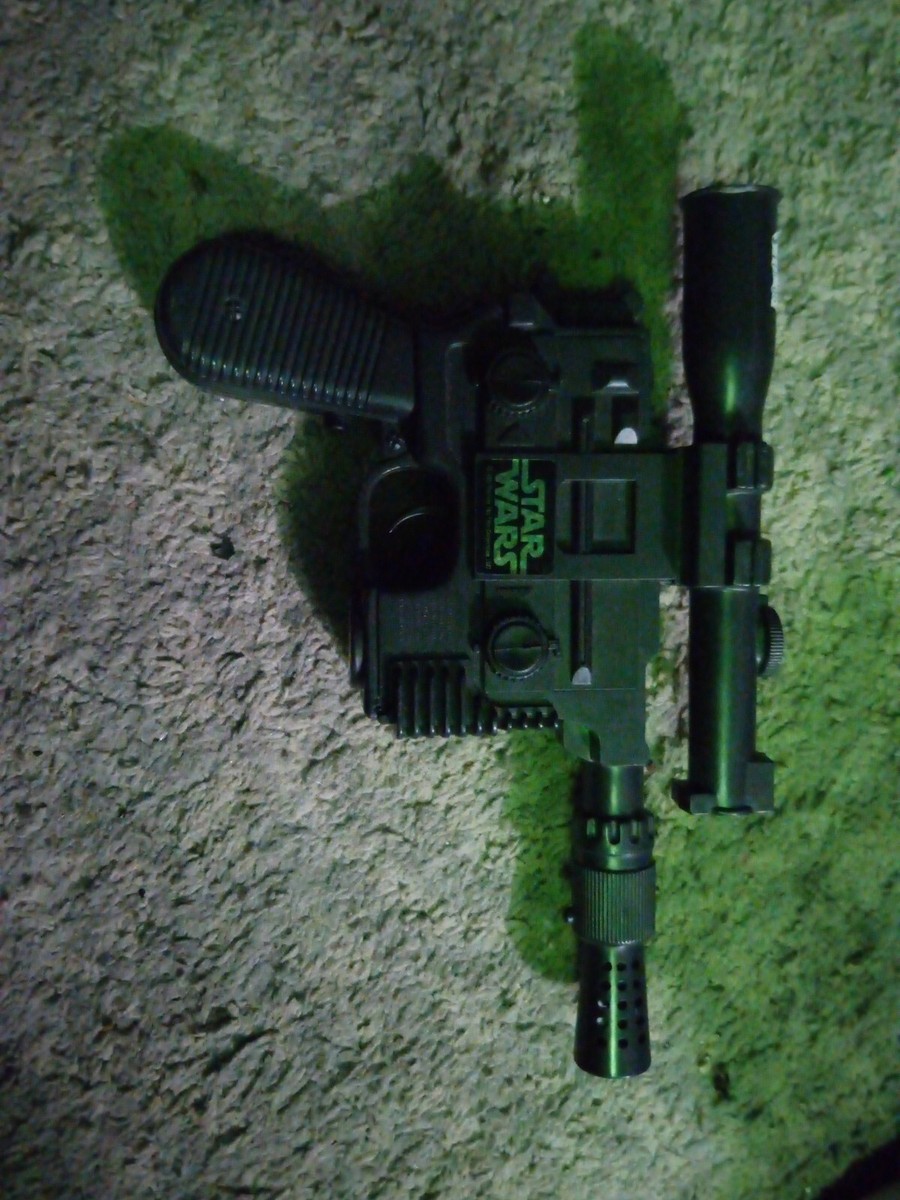 Vintage Star Wars HAN SOLO LASER PISTOL blaster Kenner 1977 | eBay