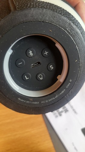 Brookstone Rob Gronkowski Gronk Ball Bluetooth Wireless Football Speaker - Picture 20 of 24