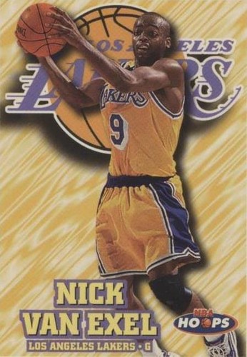 1993-94 NBA Hoops #356 Nick Van Exel - Rookie RC FREE SHIPPING! | eBay