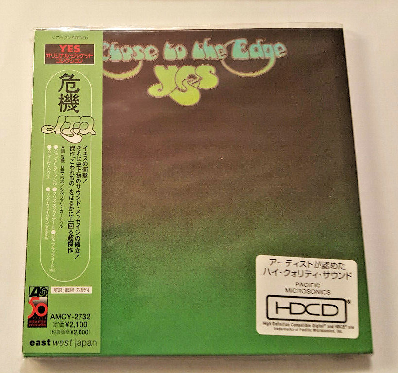 YES Close To The Edge CD MINT JAPAN Import MINI LP Sleeve HDCD