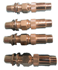 4X New Special Metal Audio Connectors RCA Female To RCA Female First Quality