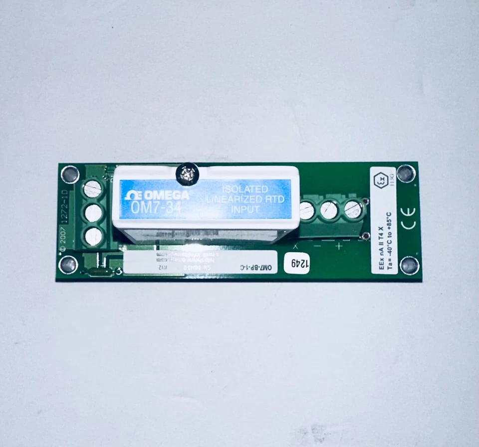 (NEW) Omega SCM7B34-05 Isolated Linearized RTD Input Module, New in Box w/Papers - Image 3 of 4