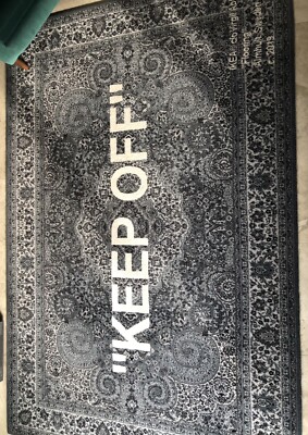 IKEA x Virgil Abloh “Keep Off” Rug | eBay UK