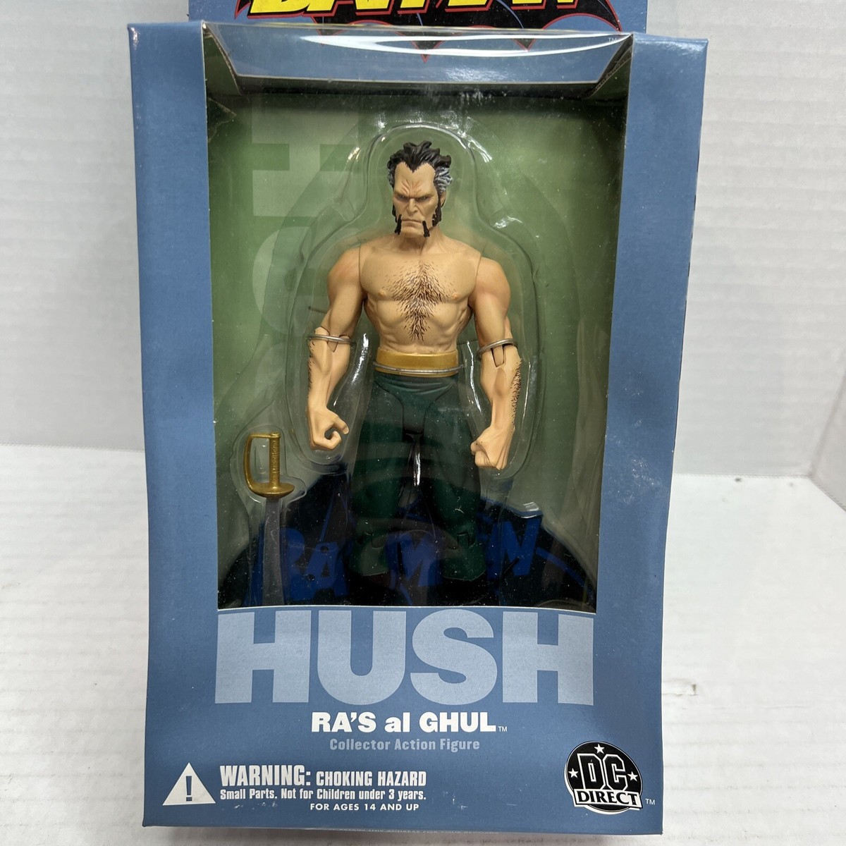 NEW DC DIRECT BATMAN HUSH SERIES 3 RA'S AL GHUL COLLECTOR ACTION