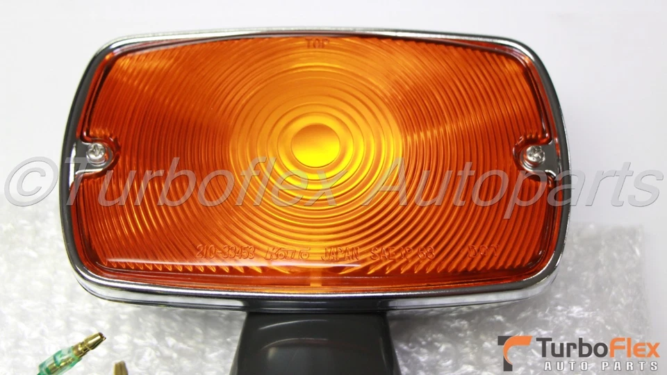 Juego de 2 luces de giro ámbar para Toyota Land Cruiser FJ40 1971-1975 81510-60200 Foto 2 de 4