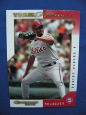 2003 Donruss baseball Team Heroes GLOSSY Robert Person Philadelphia Phillies#395