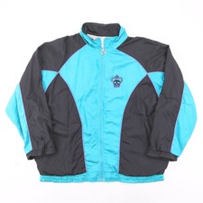 Vintage Adolfo Womens Blue 90s Regular Casual Shell Jacket L