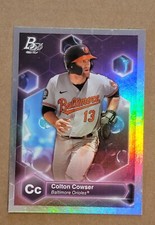 2022 Bowman Platinum Colton Cowser #PE-2 Baltimore Orioles