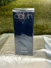 CALVIN BY CALVIN KLEIN 100ML AFTERSHAVE SPLASH (NEW WITH BOX & SEALED)