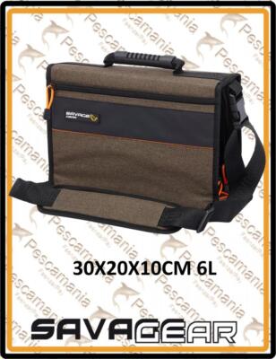 Sac à Leurres Savage Gear Flip Rig Bag - Taille M - 6 Litres - Marron - Neuf