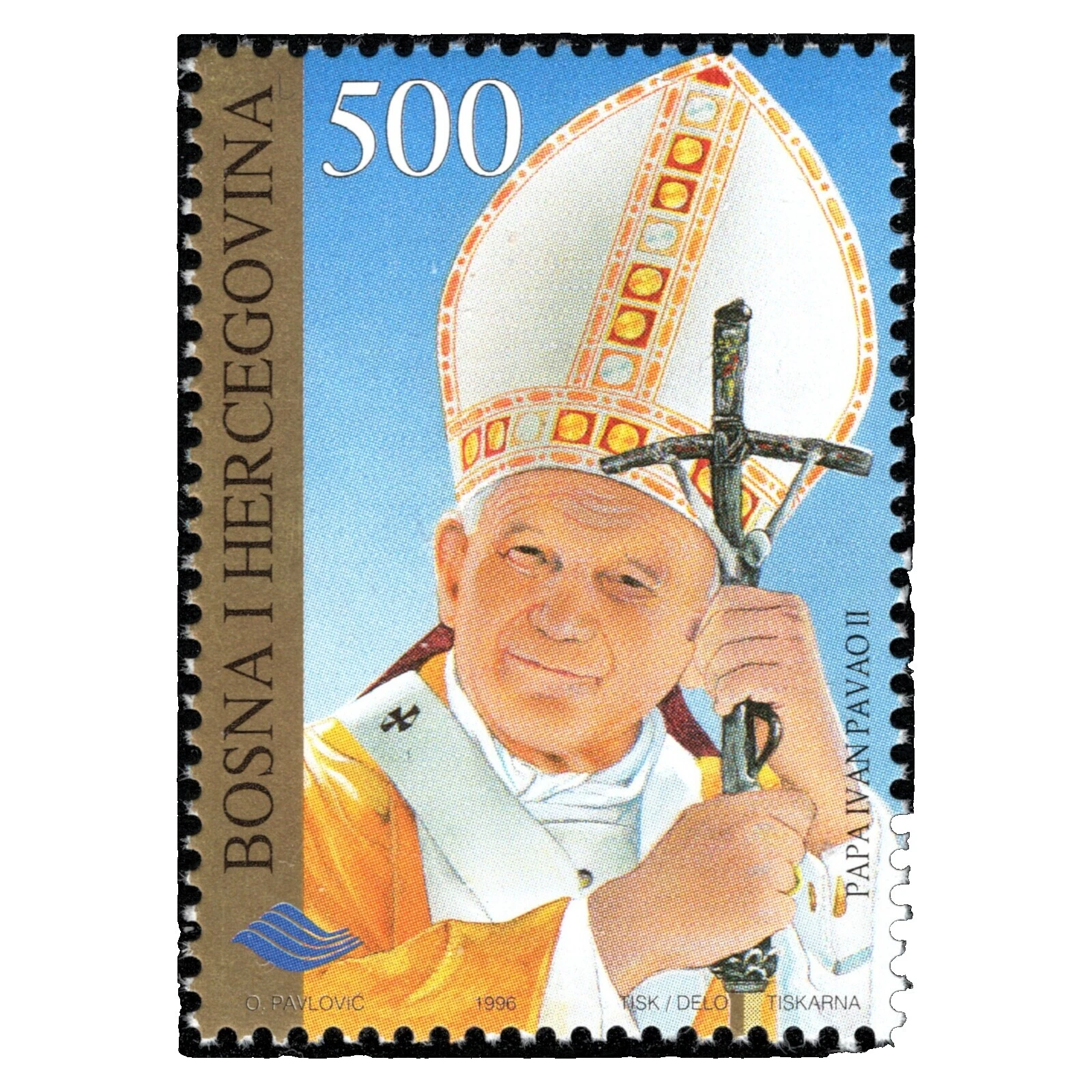 En excelente estado nunca abisagrado/estampillada sin montar o nunca montada celebridades bosnio y herzegovinian stamps
