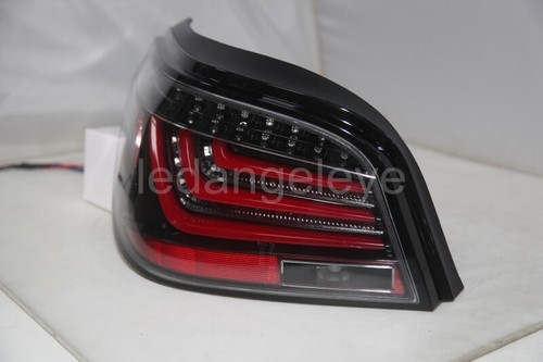 For BMW E60 520i 523i 525i 528i 530i LED Tail Lamps 03-07/08-11 year Dark Red JY - Picture 5 of 12