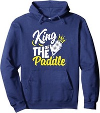 Paddle Tennis King Of The Paddle Funny Memories Unisex Hooded Sweatshirt