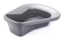 McKesson Stackable Bedpan, Graphite Color, 250 lbs Weight Capacity, 1 Each