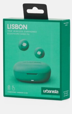 Urbanista Lisbon Kabellose In-Ear Kopfhörer - Green  Neu SALE   