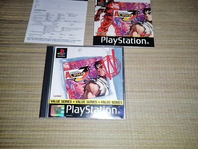 Sony Playstation PS1 - Street Fighter EX Plus Alpha - Demo - PAL