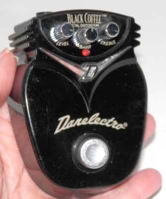 ギター Danelectro BLACK COFFEE L DISTORTION Danelectro Black Coffee Metal Distortion Guitar Effects Pedal
