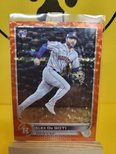 2022 Topps Update Orange Foil Us 29 Alex De Goti 141/299