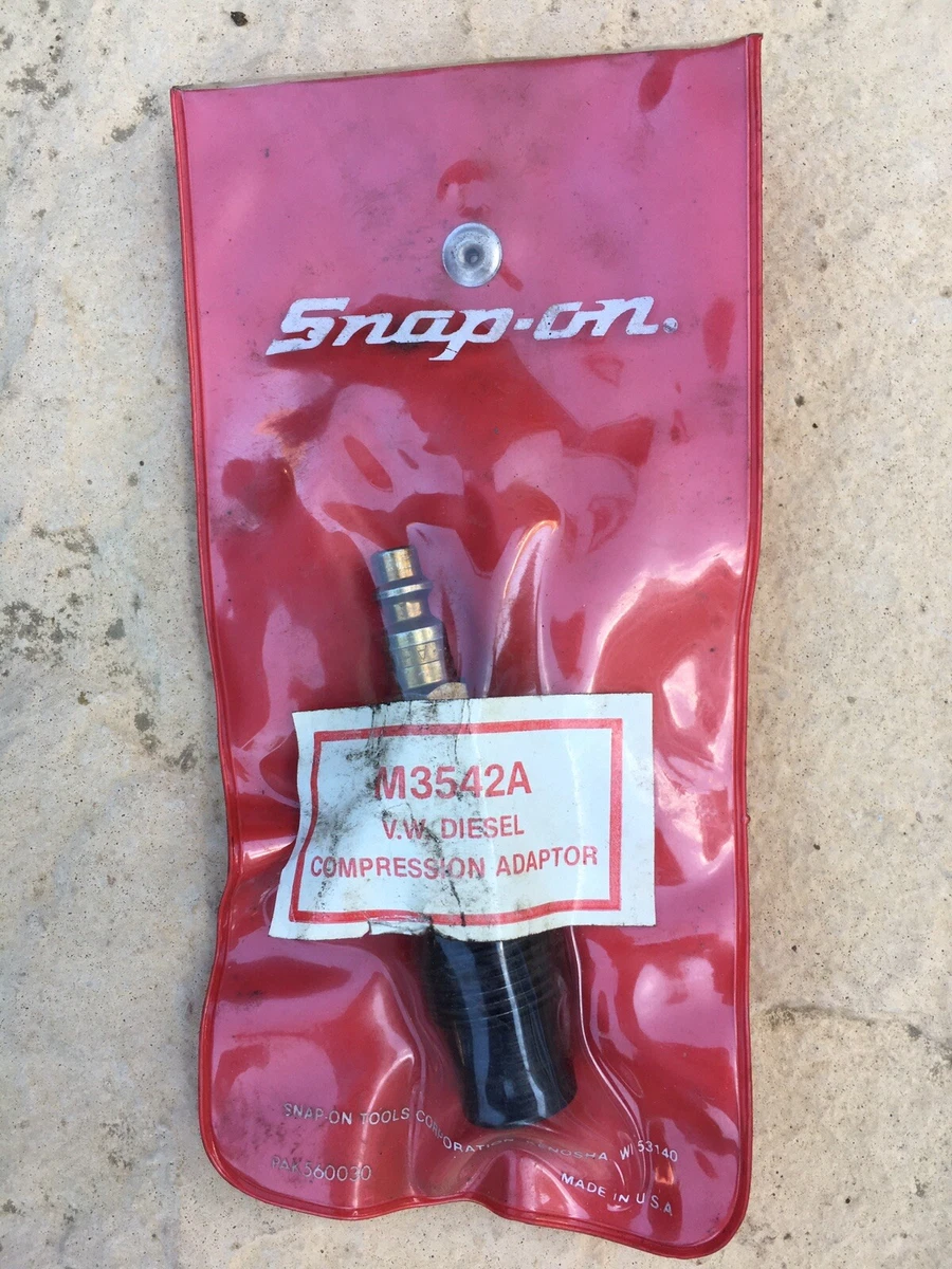Snap On M3542A Dummy Injector VW Compression Tester Adaptor