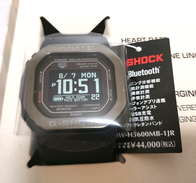 CASIO G-SHOCK DW-H5600MB-1JR G-SQUAD Bluetooth Digital CASIO G-SHOCK DW-H5600MB-1JR G-SQUAD Bluetooth Digital