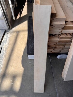 QS Maple TIGHT GRAIN 5/4 Guitar Neck 1.1''x 3.9'' x 30'' Strat Tele KD Hard Sugar