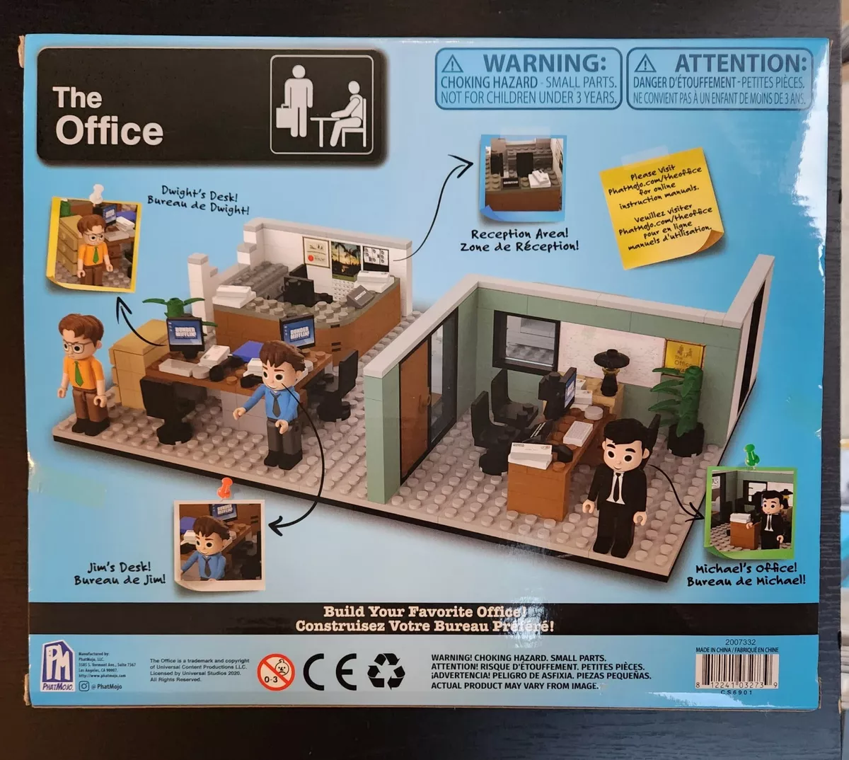 The Office Dunder Mifflin Scranton Branch Construction Set (369