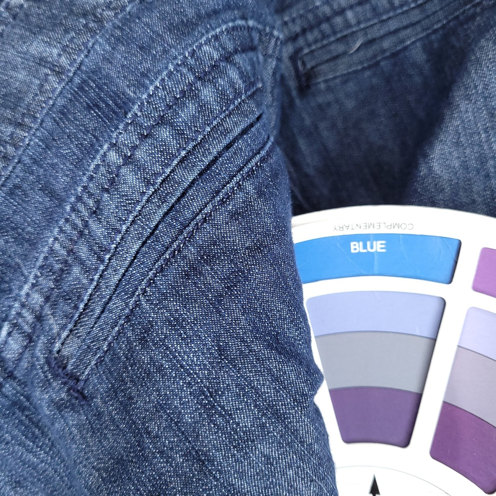 Rewash Women's Junior Denim Pants Low Rise Regular Fit Blue Size 9